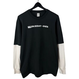 Vintage 2000s Mountain Dew Game On Skater Grunge Graphic Shirt Size XL